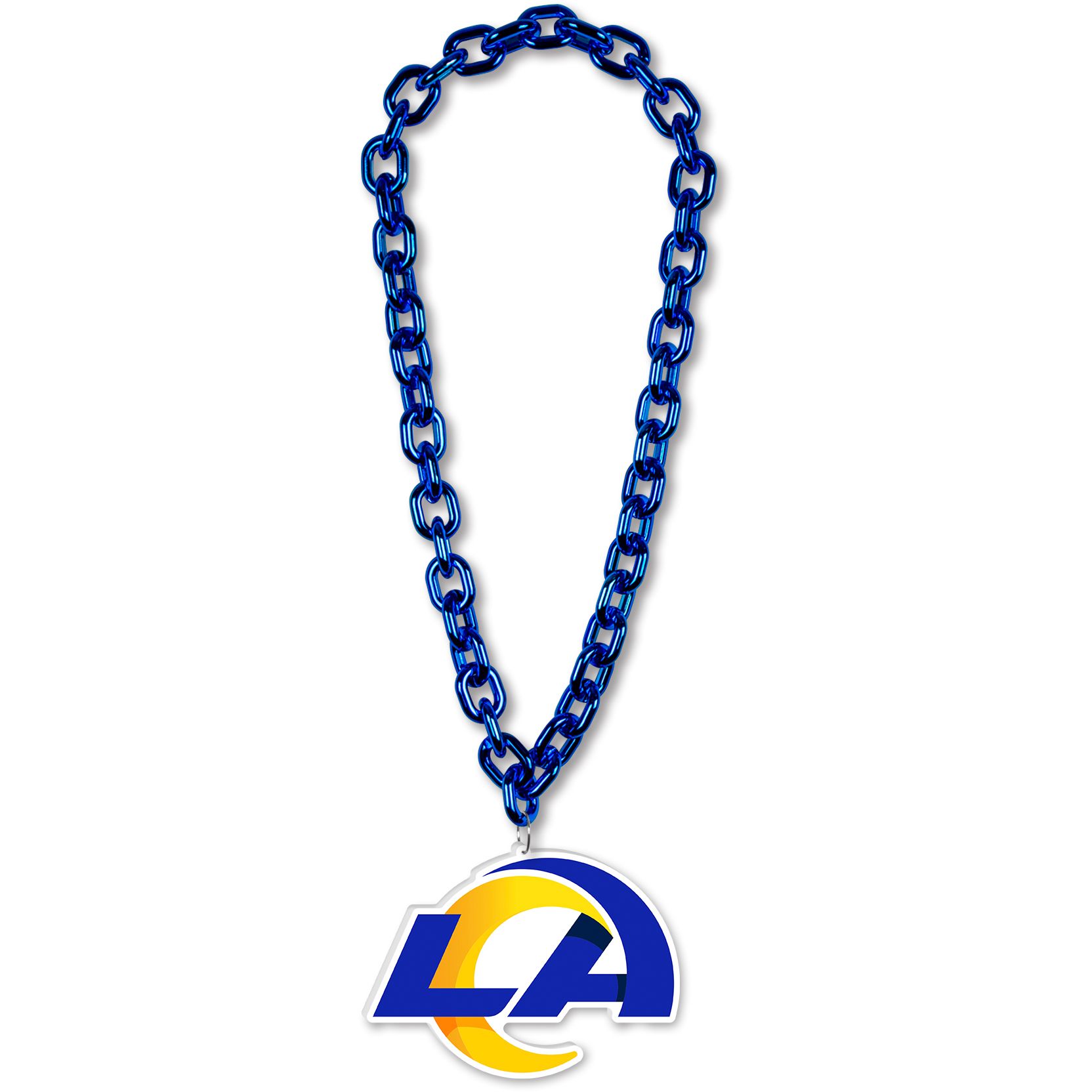 NFL Los Angeles Rams XXL 3D Fanchain Necklace