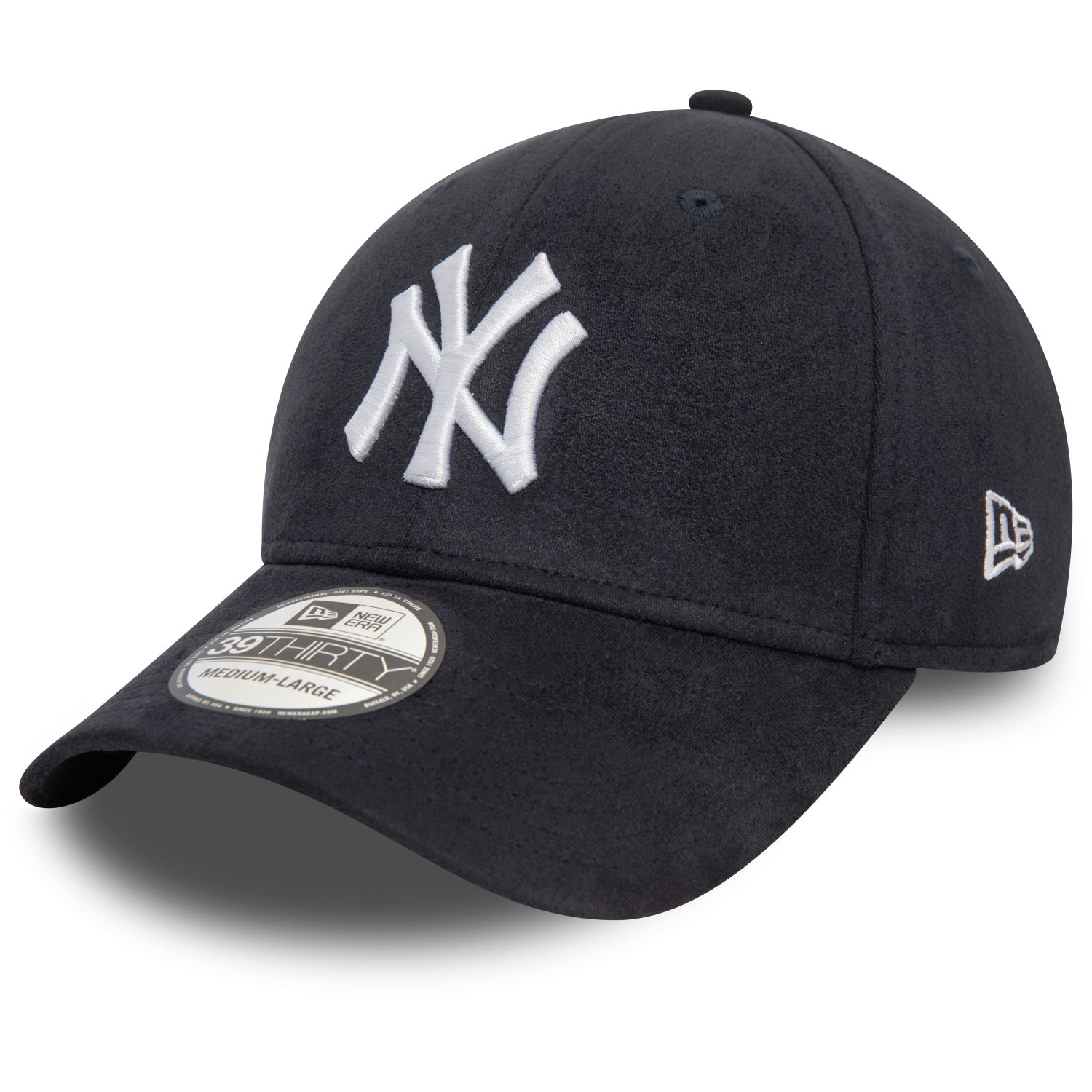 New Era 39Thirty Stretch Cap - FAUX SUEDE New York Yankees