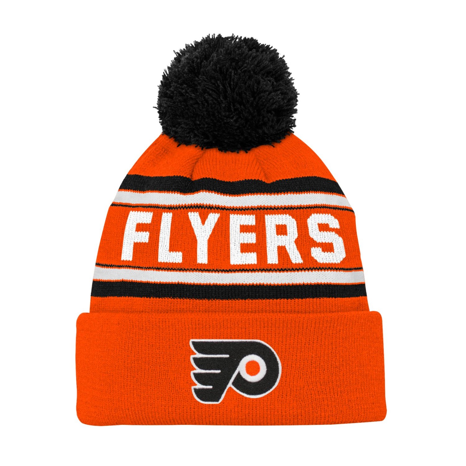 Kinder NHL Wintermütze - JACQUARD CUFF Philadelphia Flyers