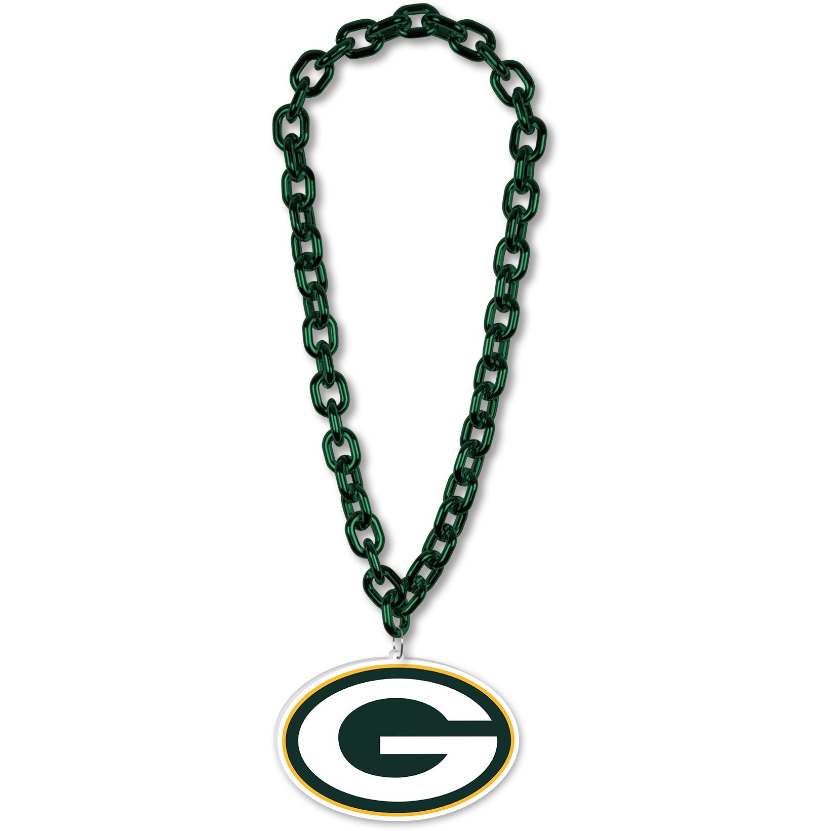 NFL Green Bay Packers XXL 3D Fanchain Necklace