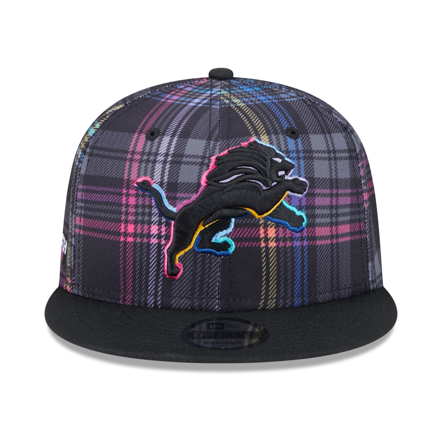 Detroit Lions CRUCIAL CATCH New Era 9FIFTY Snapback Cap