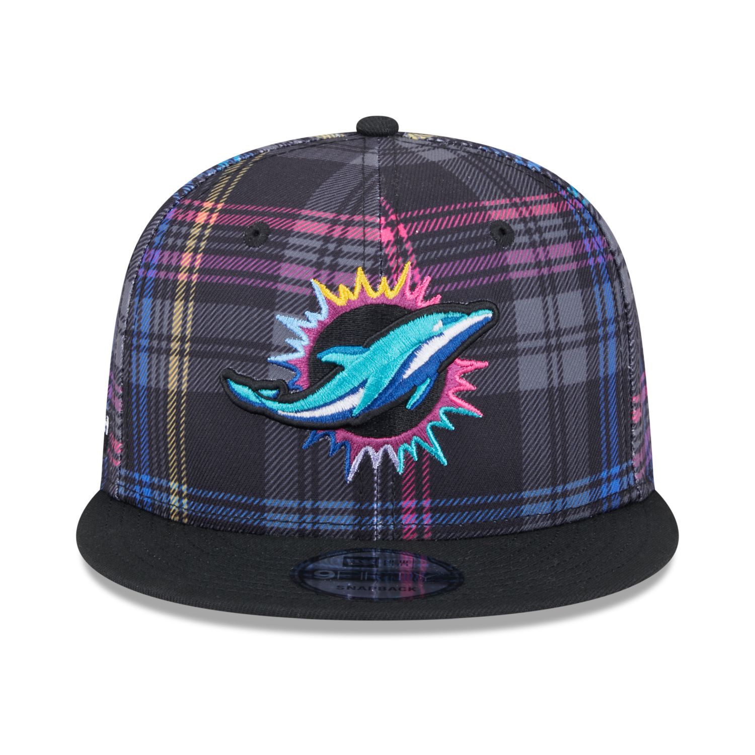 Miami Dolphins CRUCIAL CATCH New Era 9FIFTY Snapback Cap