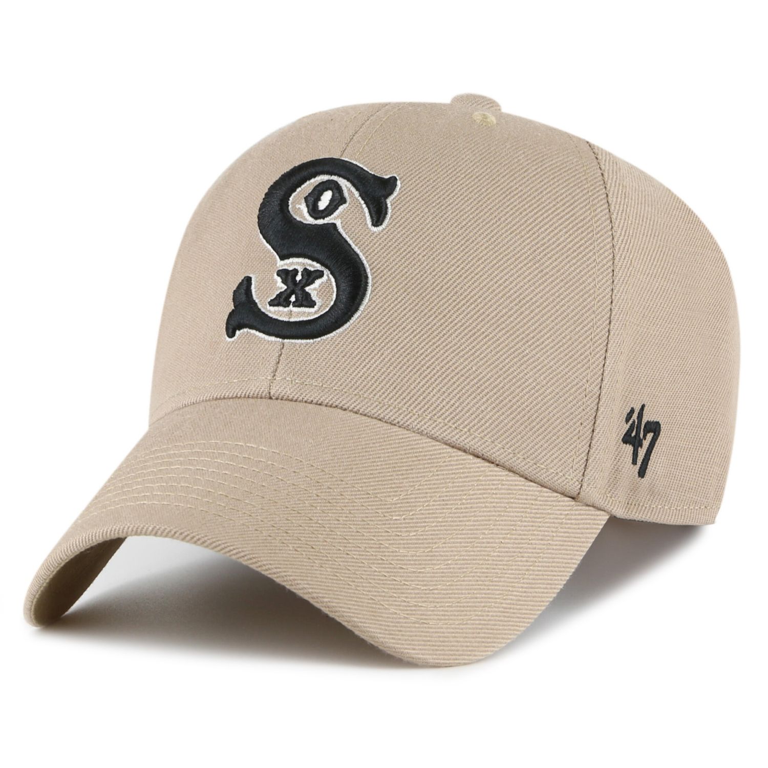 47 Brand Adjustable Cap Chicago White Sox Cooperstown khaki