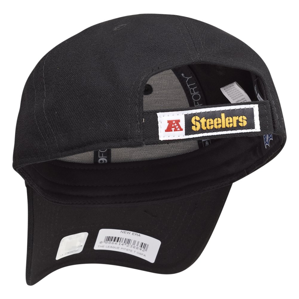 New Era 9Forty Cap - NFL LEAGUE Pittsburgh Steelers schwarz