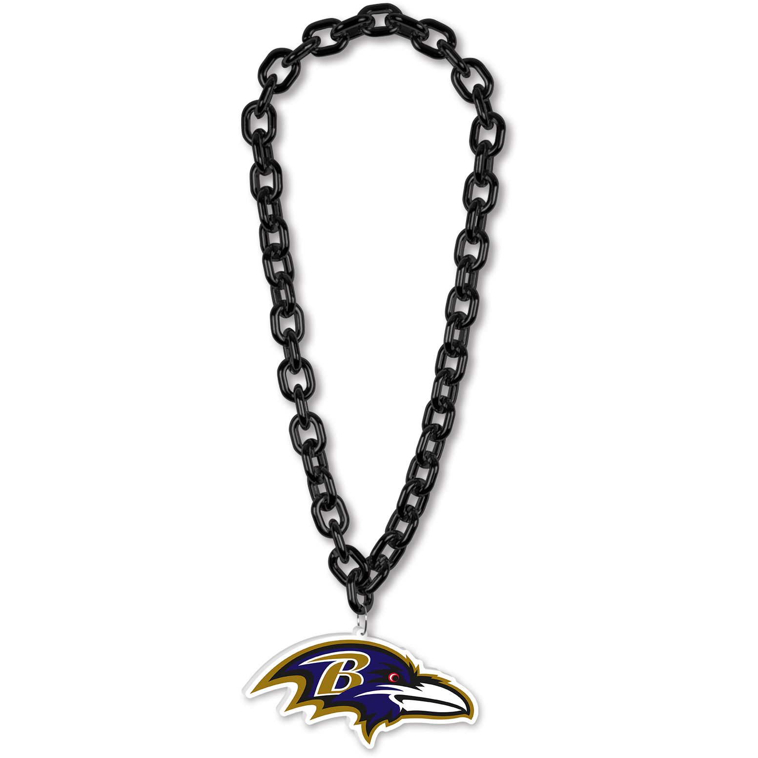 NFL Baltimore Ravens XXL 3D Fanchain Necklace