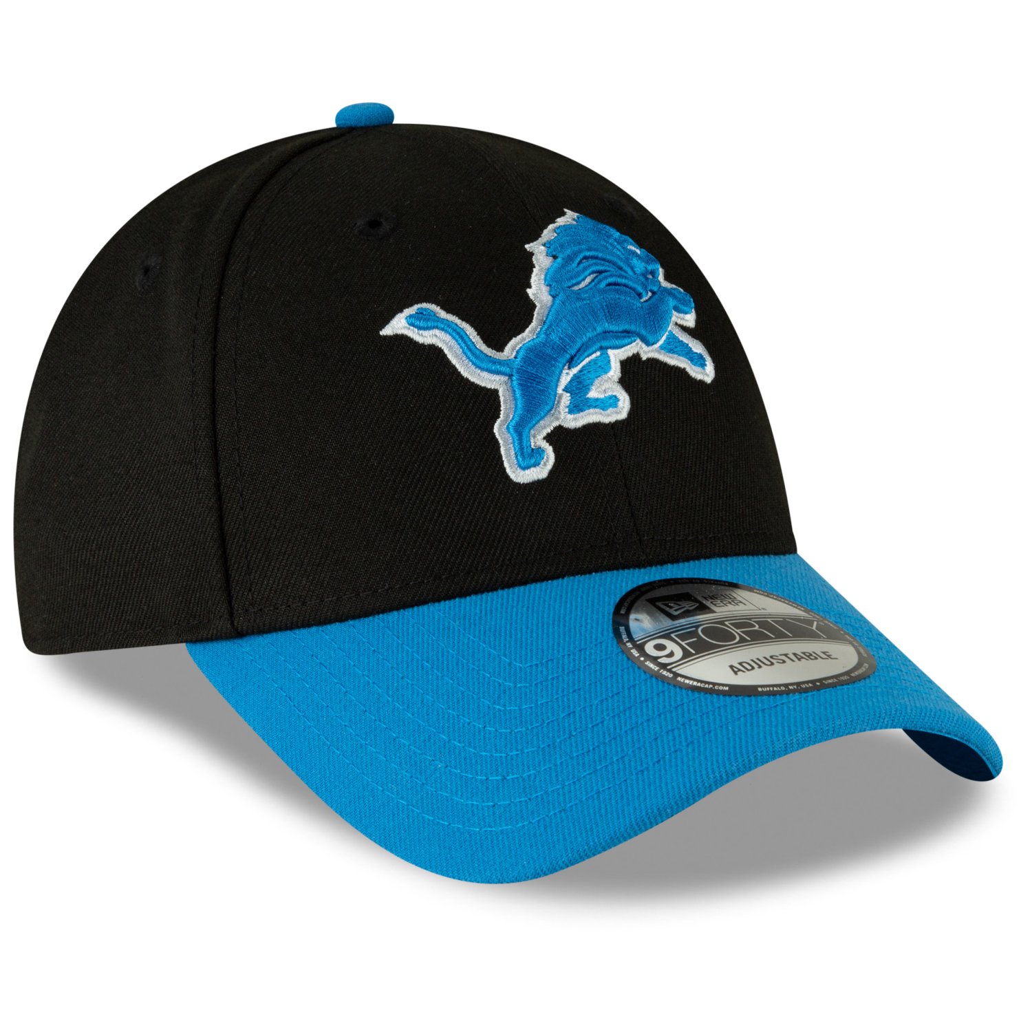 New Era 9Forty Cap - NFL LEAGUE Detroit Lions schwarz