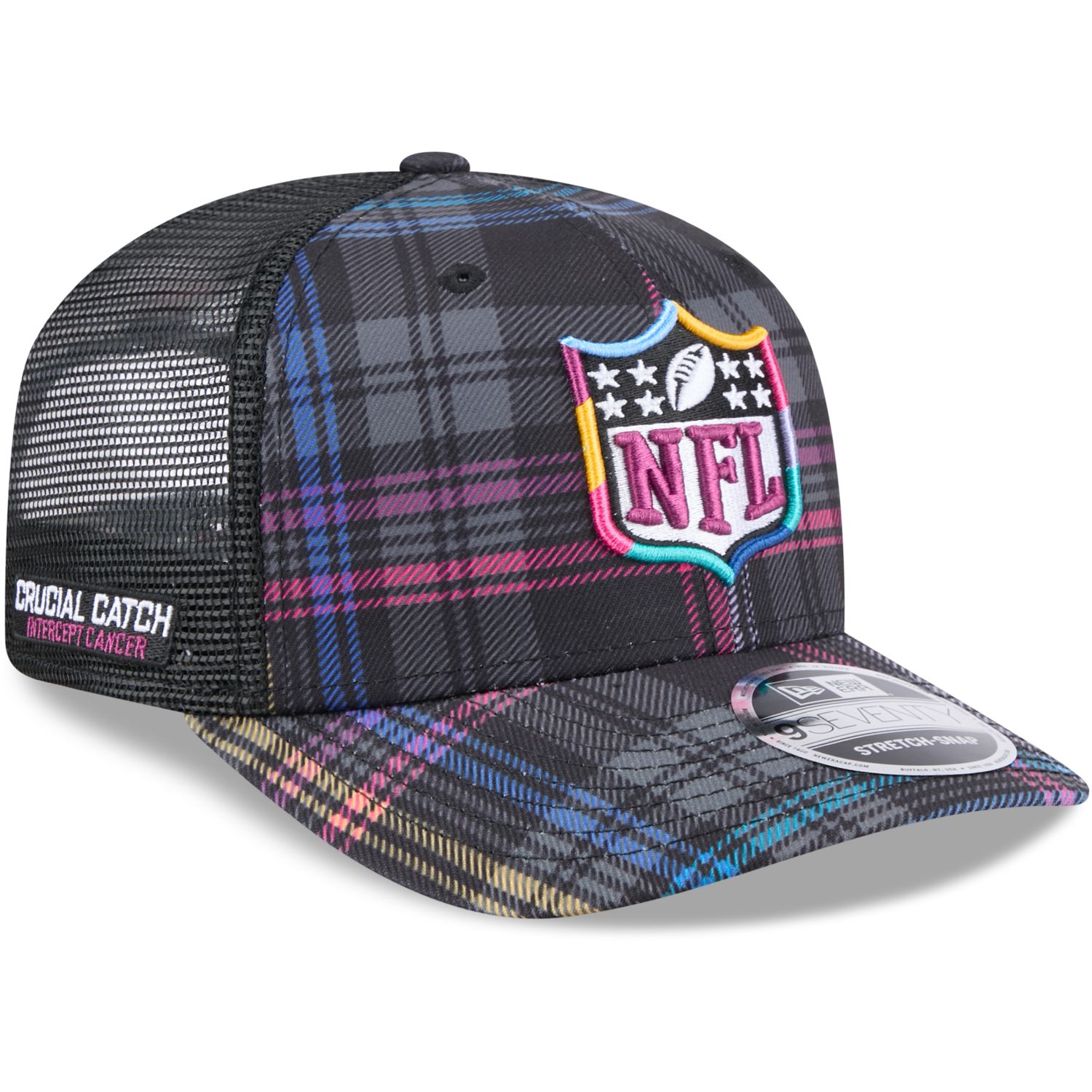 New Era 9Seventy Stretch-Snap Cap CRUCIAL NFL Shield Logo