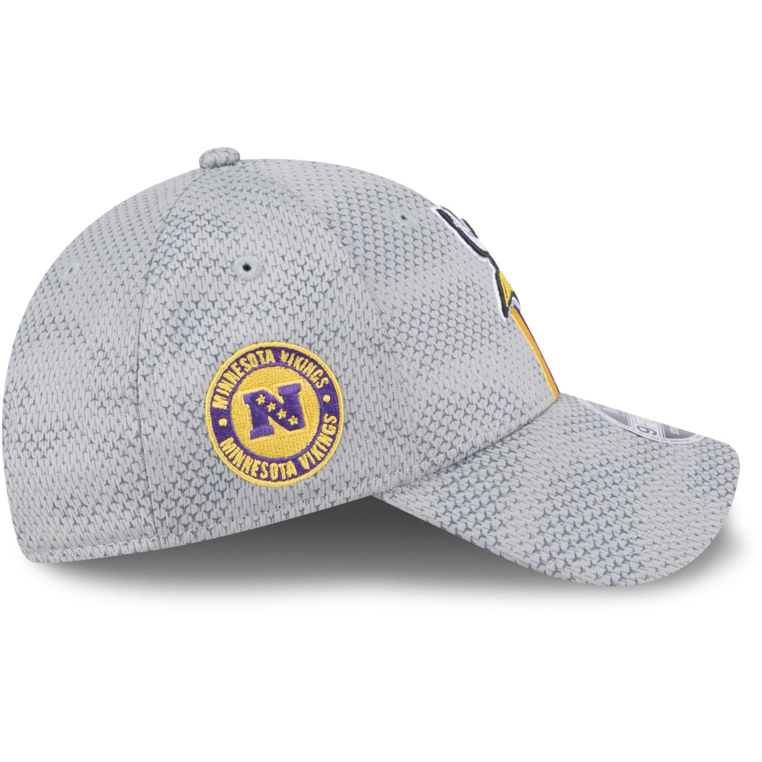 New Era 9Forty Stretch Cap SIDELINE Minnesota Vikings grey