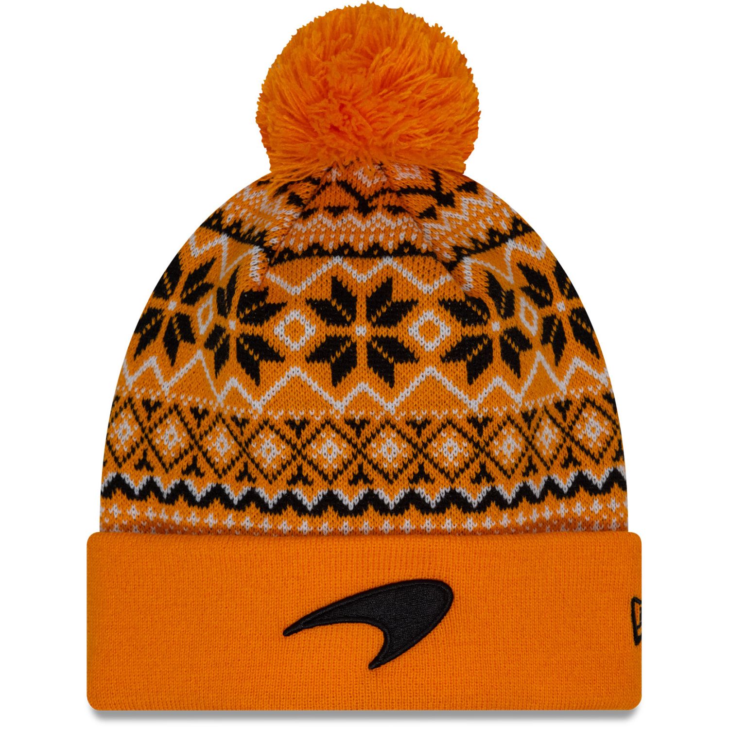 New Era Wintermütze Bommel Beanie - XMAS McLaren Racing