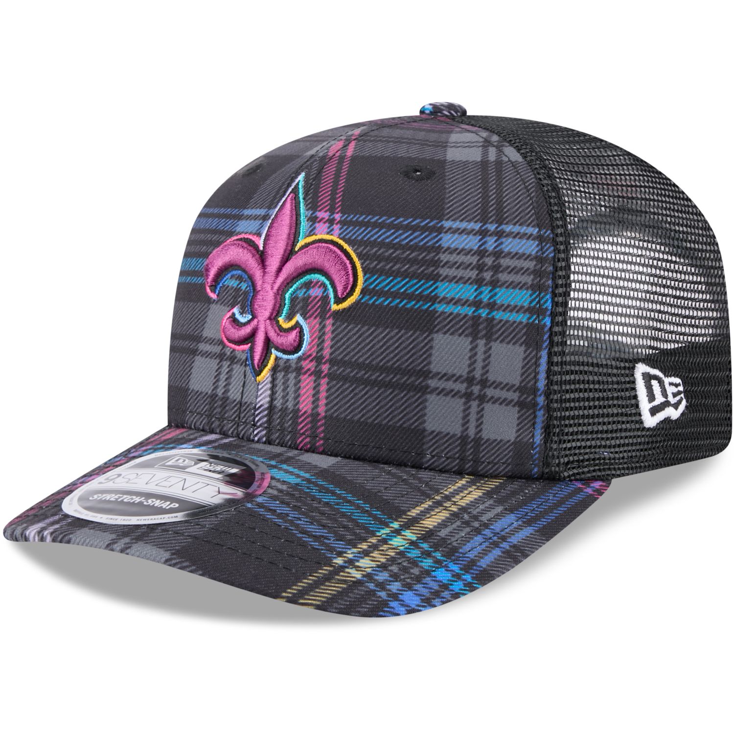 New Era 9Seventy Stretch-Snap Cap CRUCIAL New Orleans Saints