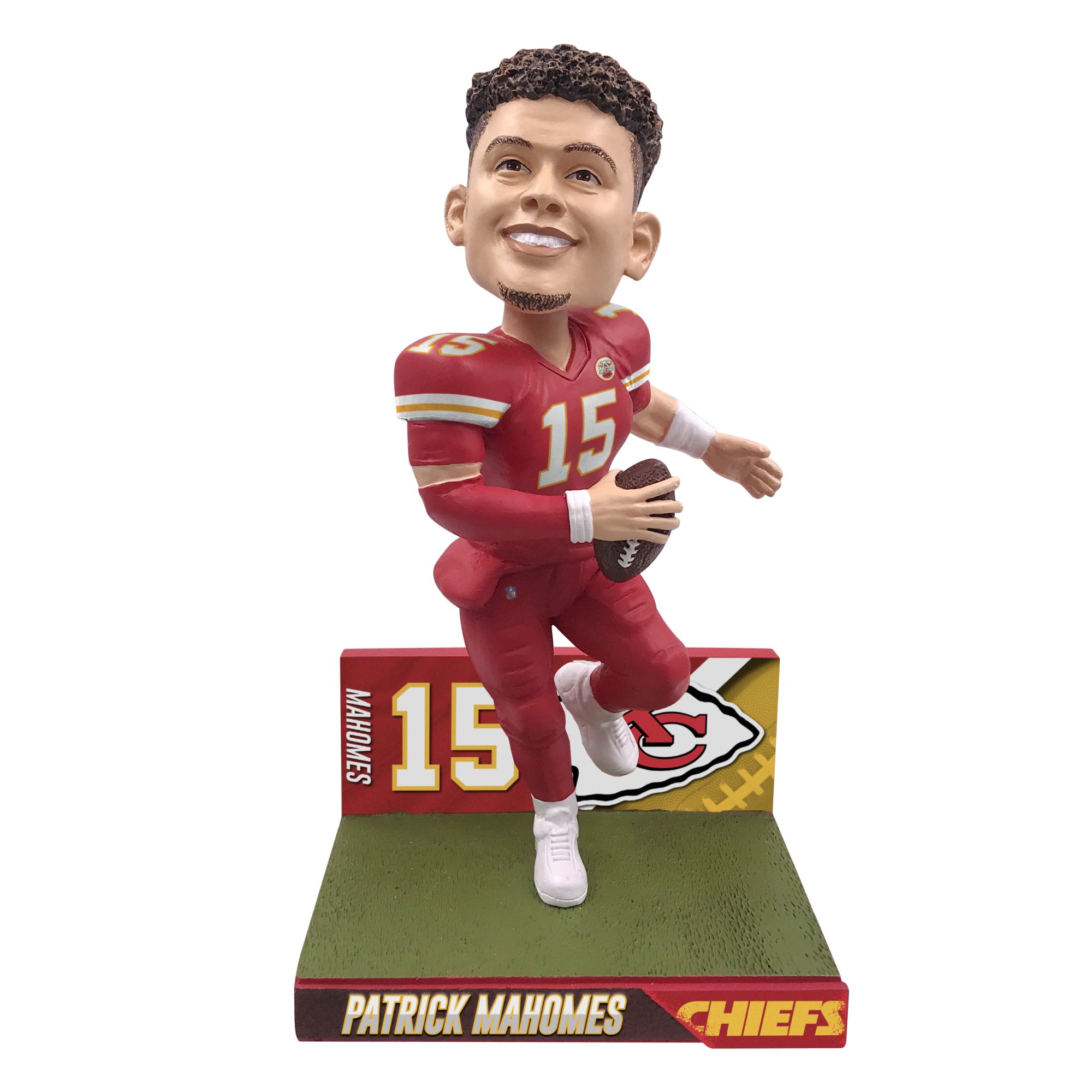 Patrick Mahomes #15 Bobblehead BIG TICKET Kansas City Chiefs