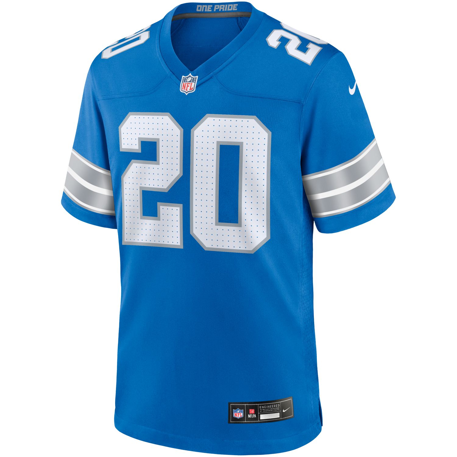 Nike GAME Jersey Detroit Lions #20 Barry Sanders