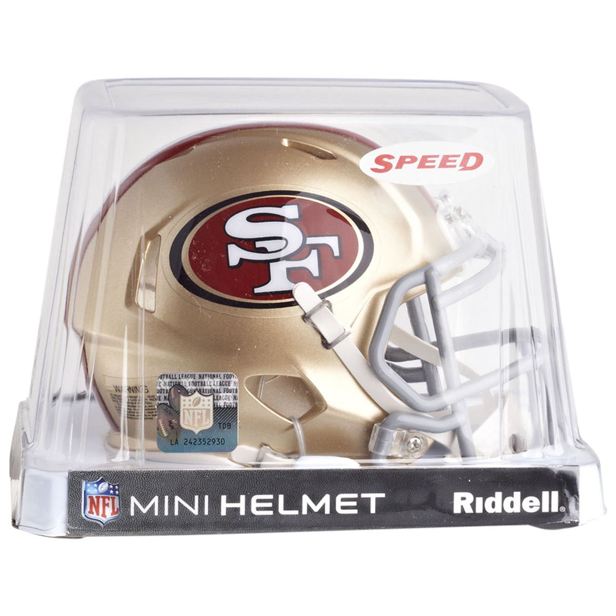 Riddell Mini Football Helmet - NFL Speed San Francisco 49ers