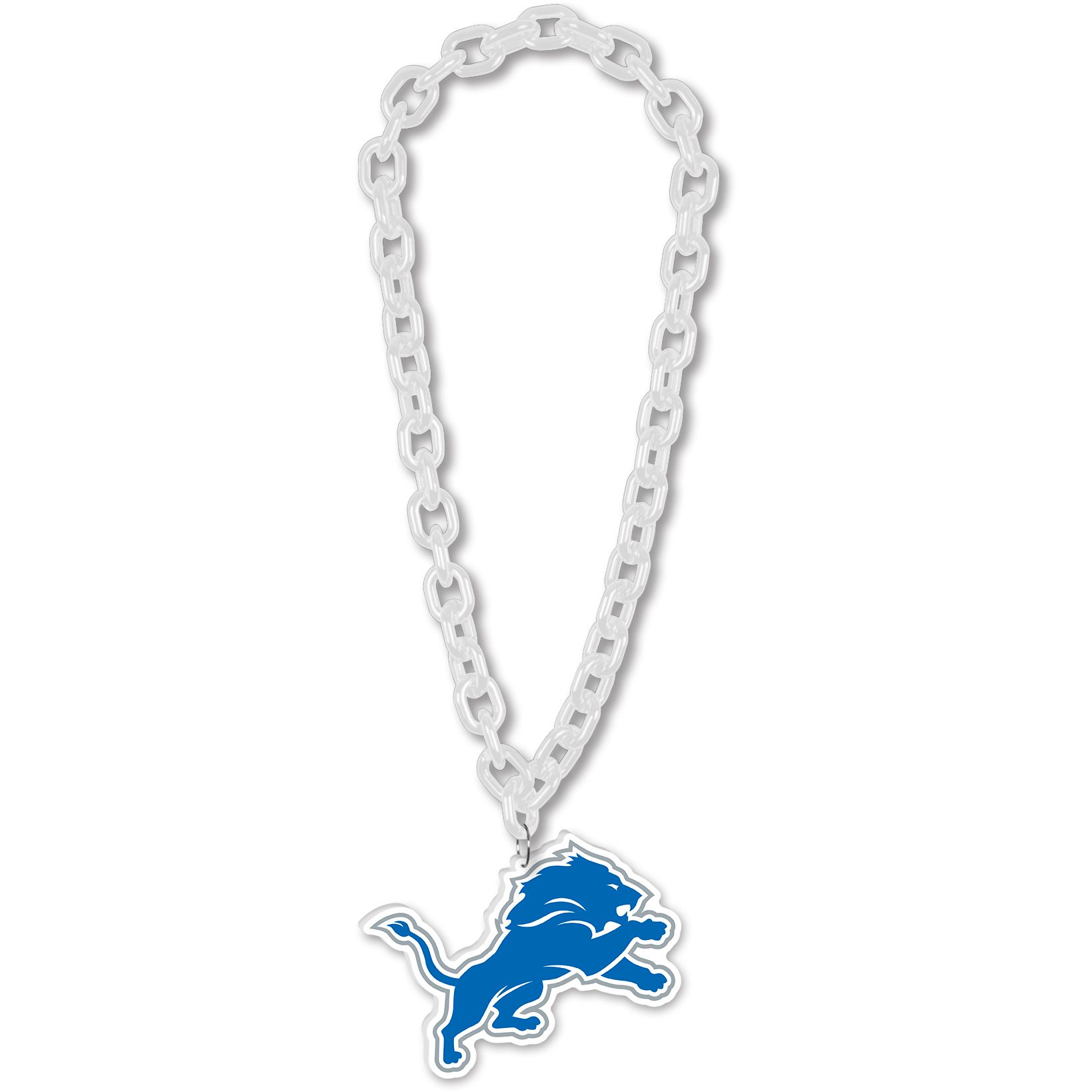 NFL Detroit Lions XXL 3D Fanchain Necklace