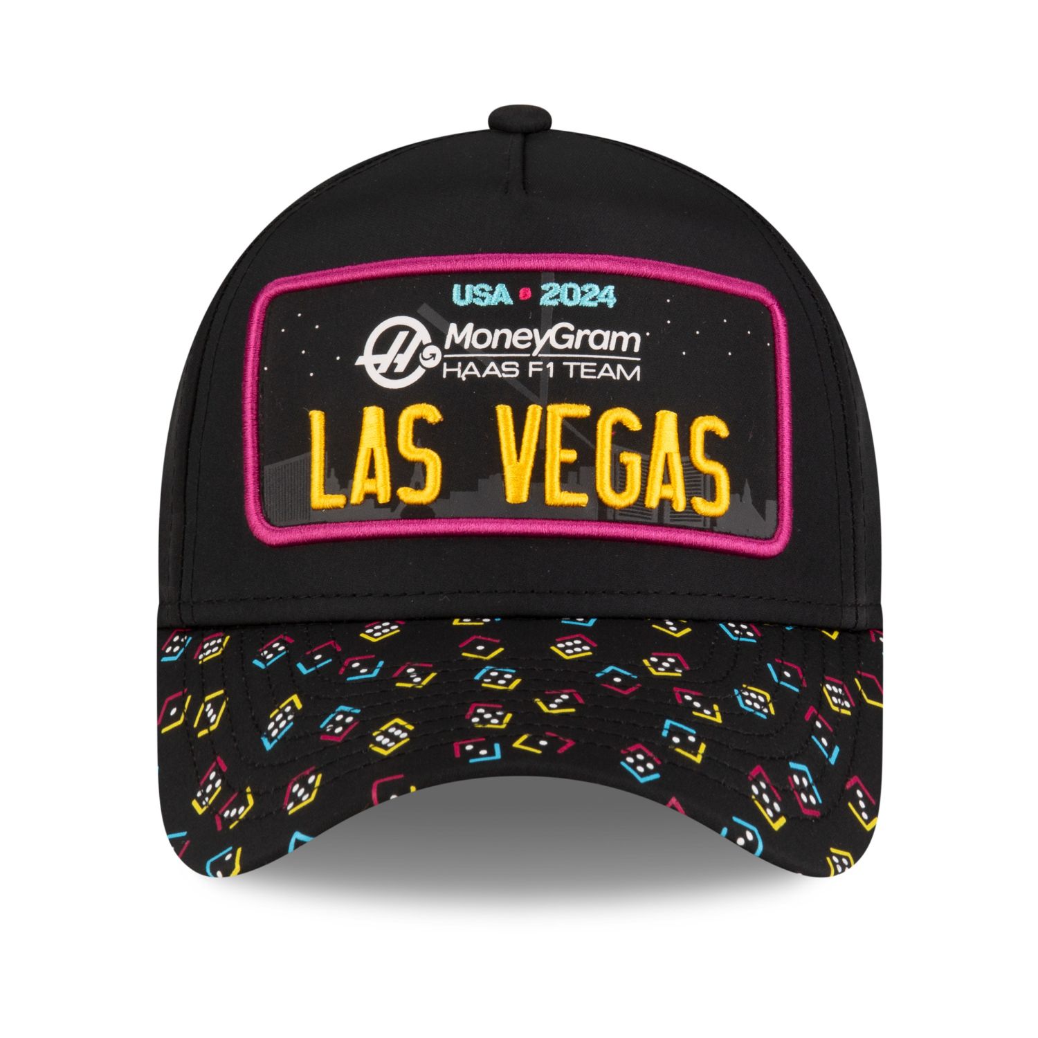 New Era A-Frame Snapback Cap - F1 HAAS Las Vegas schwarz