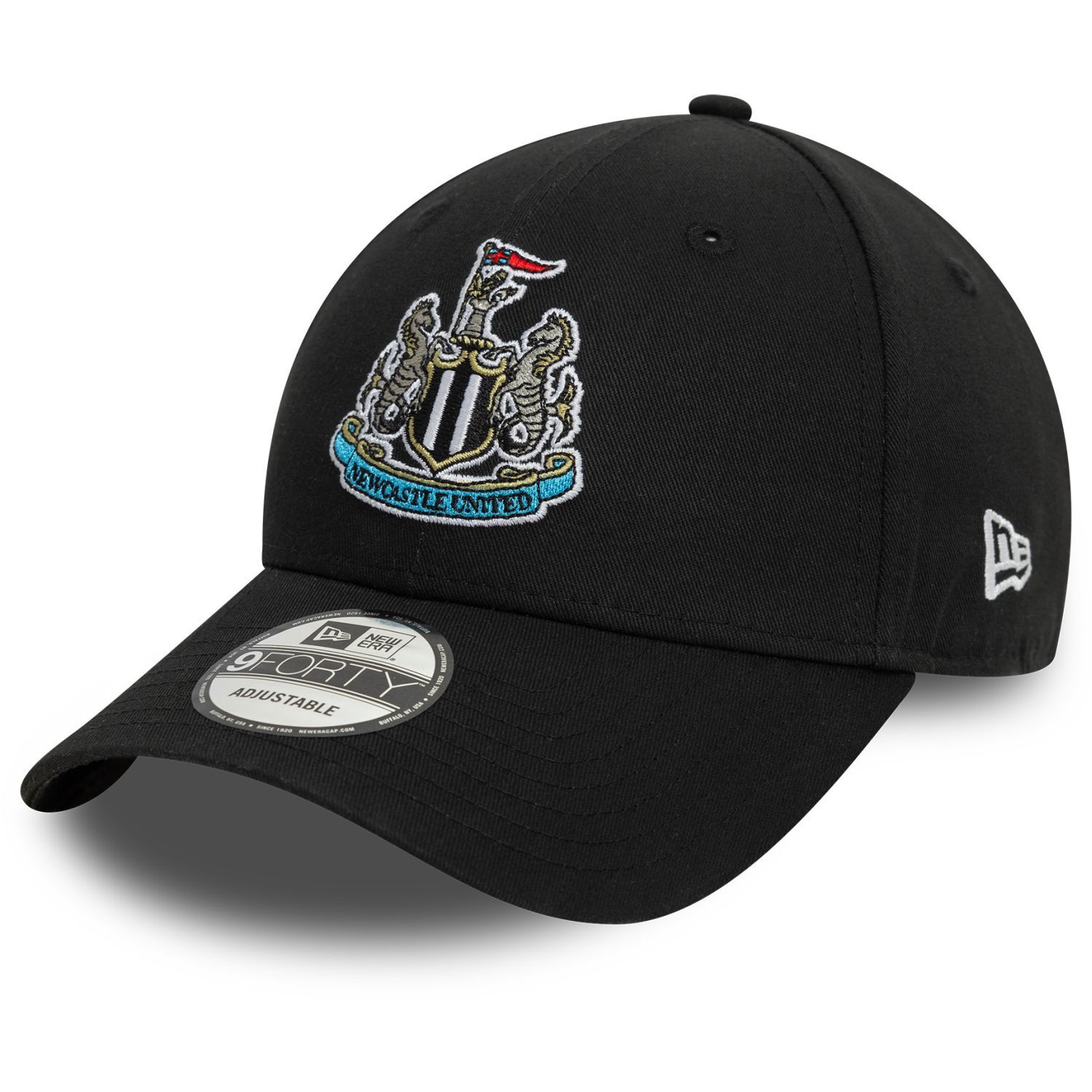 New Era 9Forty Adjustable Cap - Newcastle United schwarz