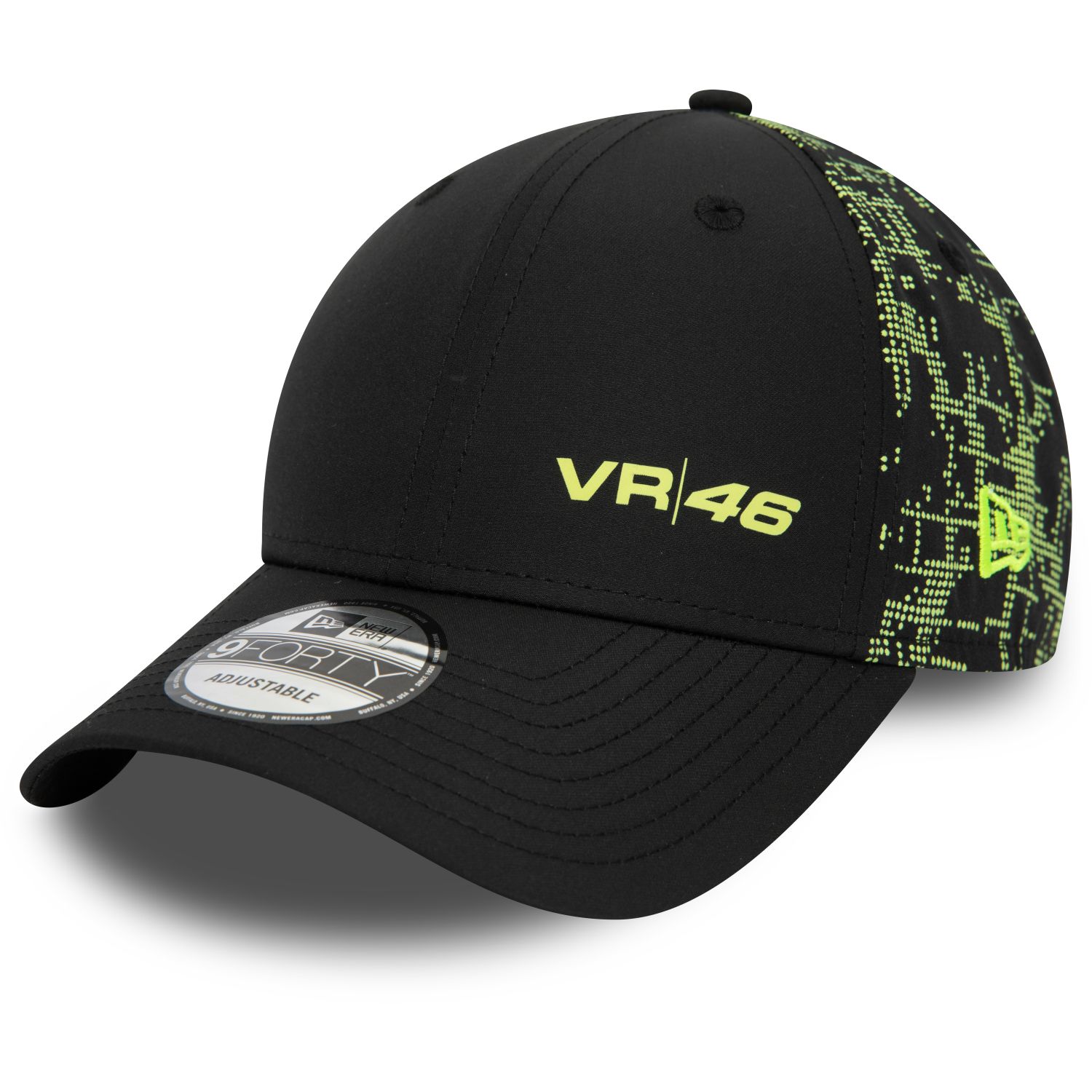 New Era 9Forty Snapback Cap - VR46 glitch print