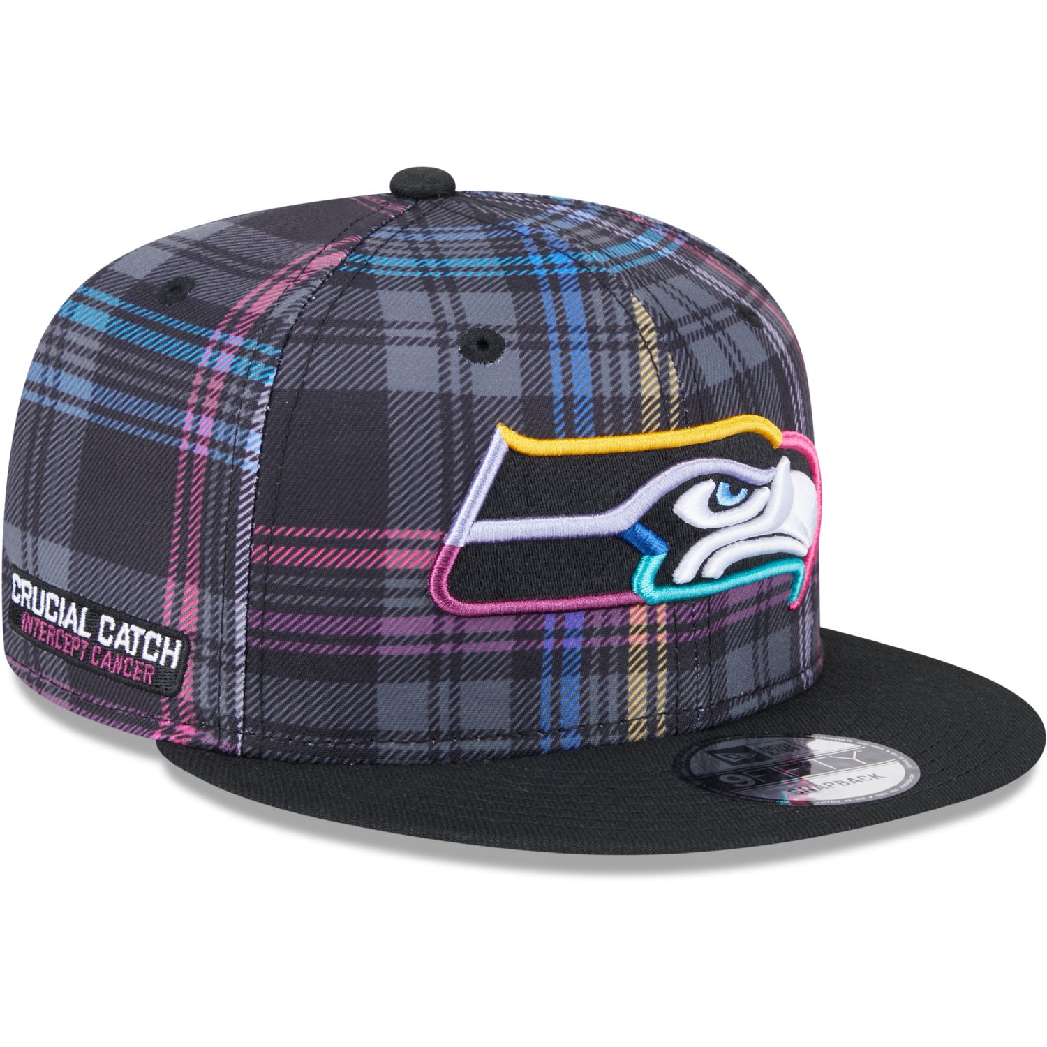 Seattle Seahawks CRUCIAL CATCH New Era 9FIFTY Snapback Cap