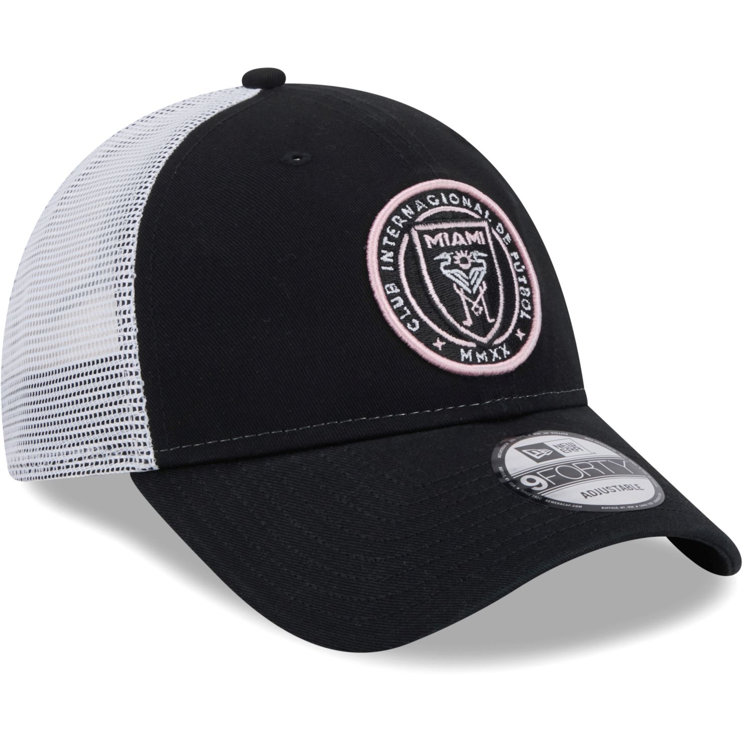 New Era 9Forty Trucker Cap - MLS Inter Miami schwarz