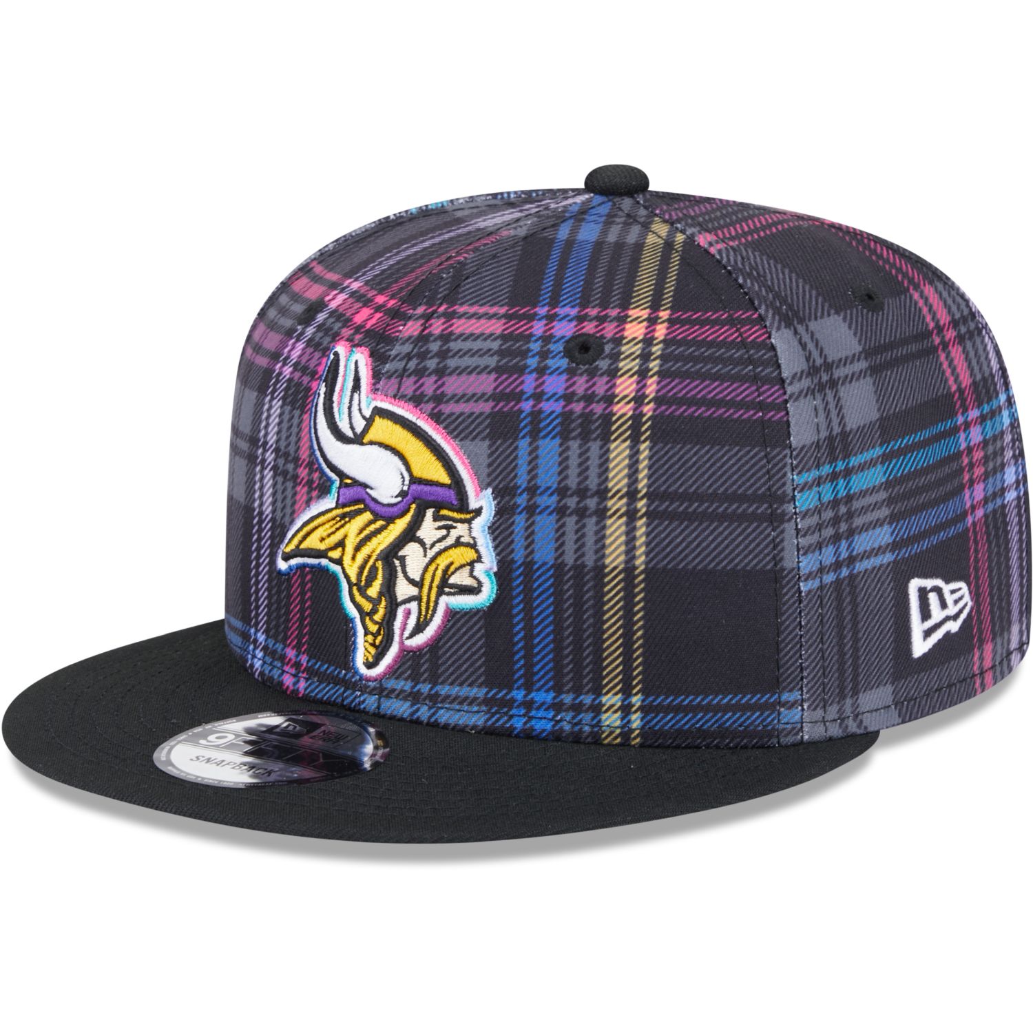 Minnesota Vikings CRUCIAL CATCH New Era 9FIFTY Snapback Cap